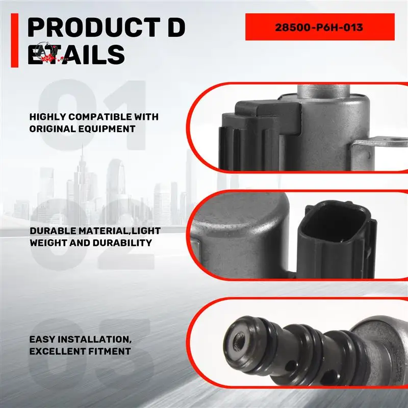 A10E-соленоид блокировки автоматической коробки передач для Honda Accord Acura 28400-P6H-003 28500-P6H-013
A10E-соленоид блокировки автоматической коробки передач для Honda Accord Acura 28400-P6H-003 28500-P6H-013