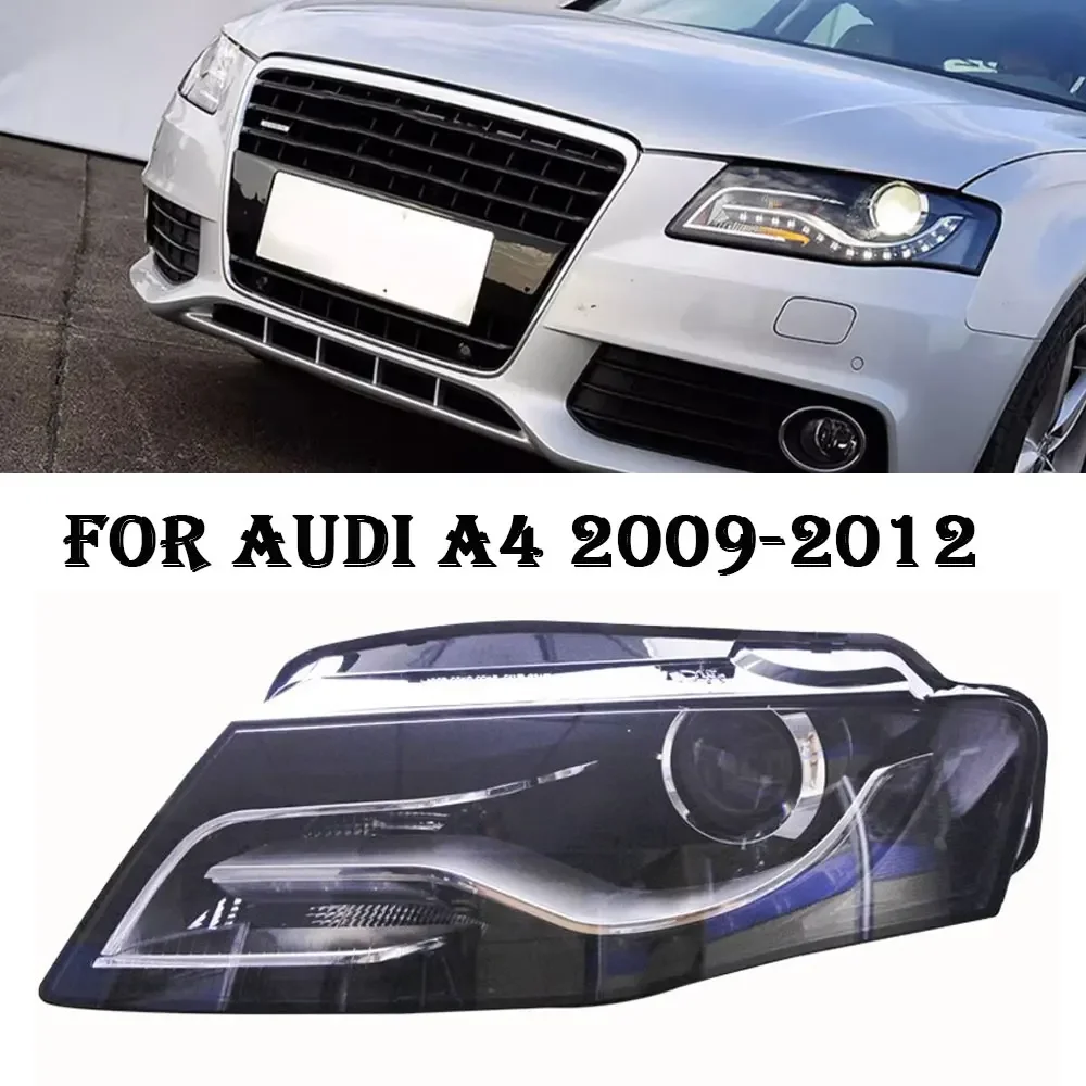Фара для Audi A4, светодиодная фара 2009-2012, фары A4L DRL, указатель поворота, дальний свет, линза проектора «ангельский глаз»
Фара для Audi A4, светодиодная фара 2009-2012, фары A4L DRL, указатель поворота, дальний свет, линза проектора «ангельский глаз»