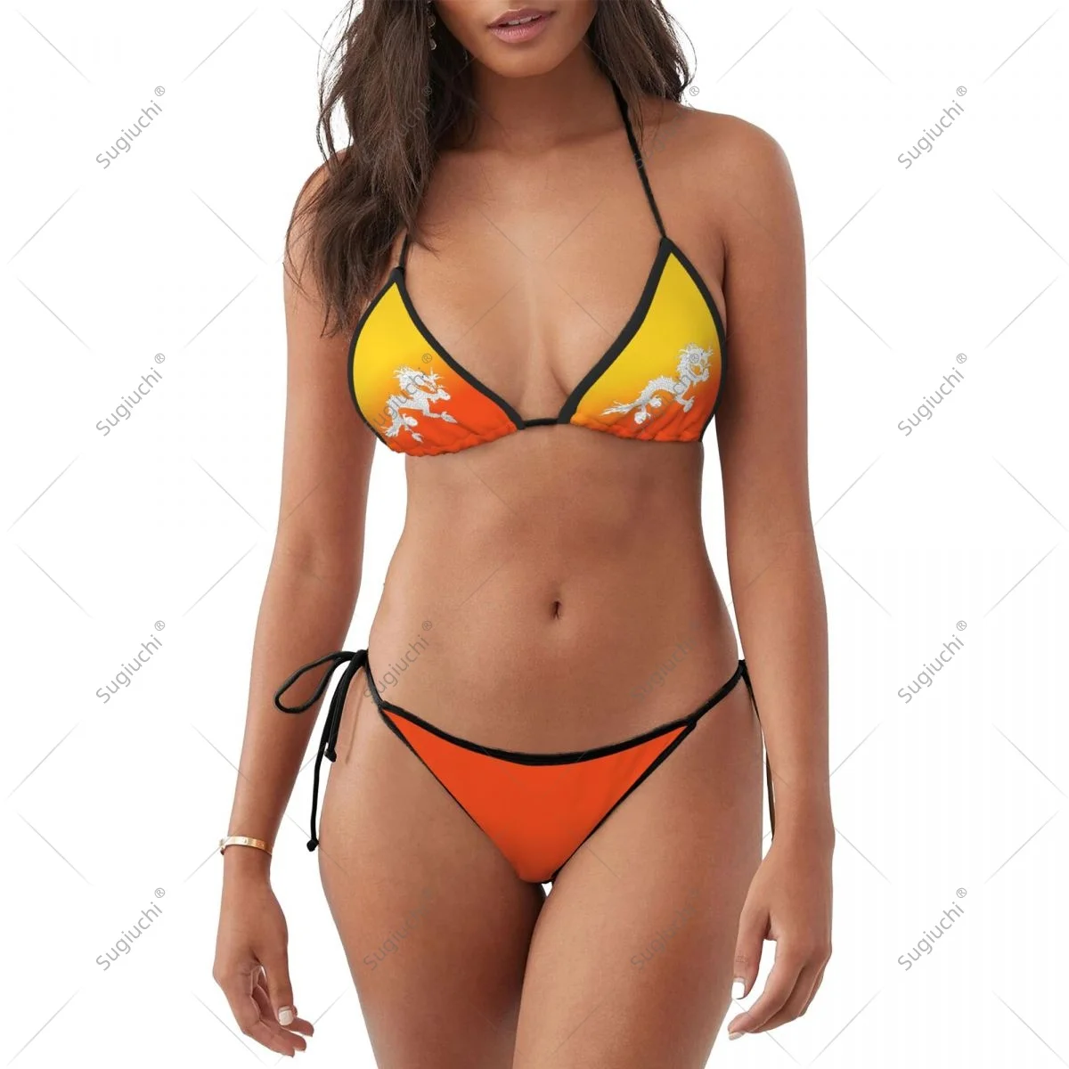Women Girls Bikini Bhutan Flag Swimsuit Sets Three Point Beachwear Swimming Bathing Beach Party Suits Sexy Mujer
Women Girls Bikini Bhutan Flag Swimsuit Sets Three Point Beachwear Swimming Bathing Beach Party Suits Sexy Mujer