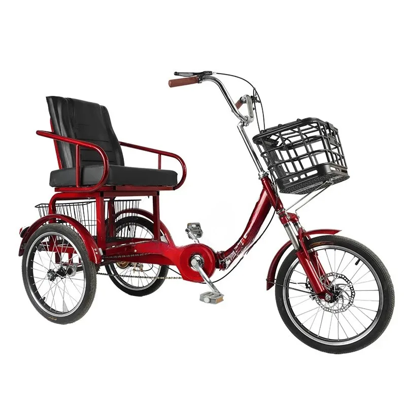 Tricycle pedal, adult force pedal, pedal for the elderly, light and enlarged seats, grocery shopping cart
Tricycle pedal, adult force pedal, pedal for the elderly, light and enlarged seats, grocery shopping cart