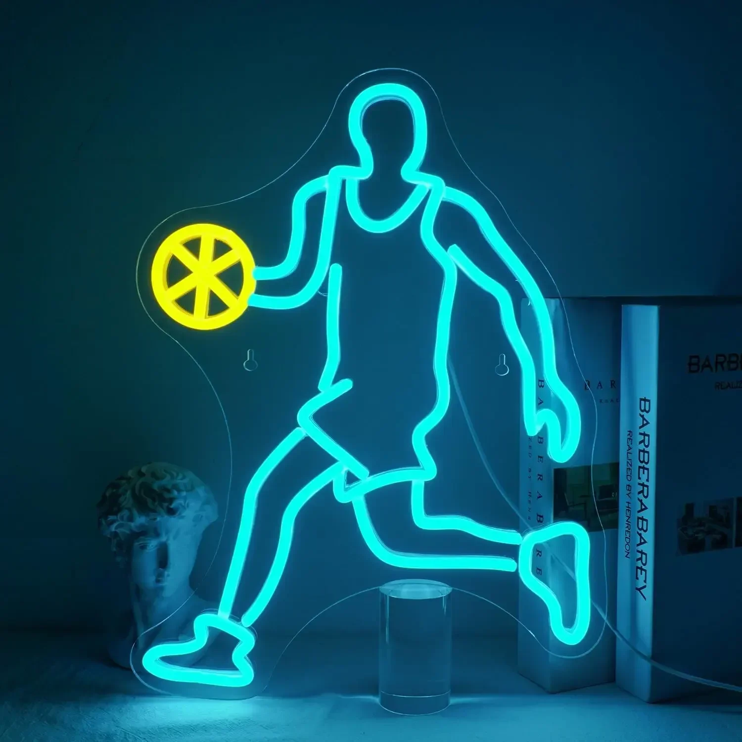 Basketball Neon Sign-Dimmable Led Neon Signs for Wall Decor Wall Bedroom Shop Decorate,Gifts for Basketball Lovers
Basketball Neon Sign-Dimmable Led Neon Signs for Wall Decor Wall Bedroom Shop Decorate,Gifts for Basketball Lovers