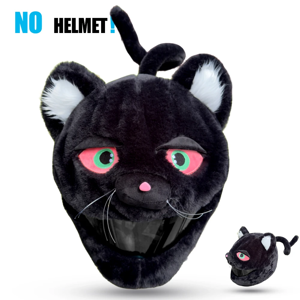 Helmet Protection Headgear Cover Cartoon Fluffy Plush Set for Motorcycle Full-Face Protective Case Motorbike Safety Trendy
Helmet Protection Headgear Cover Cartoon Fluffy Plush Set for Motorcycle Full-Face Protective Case Motorbike Safety Trendy