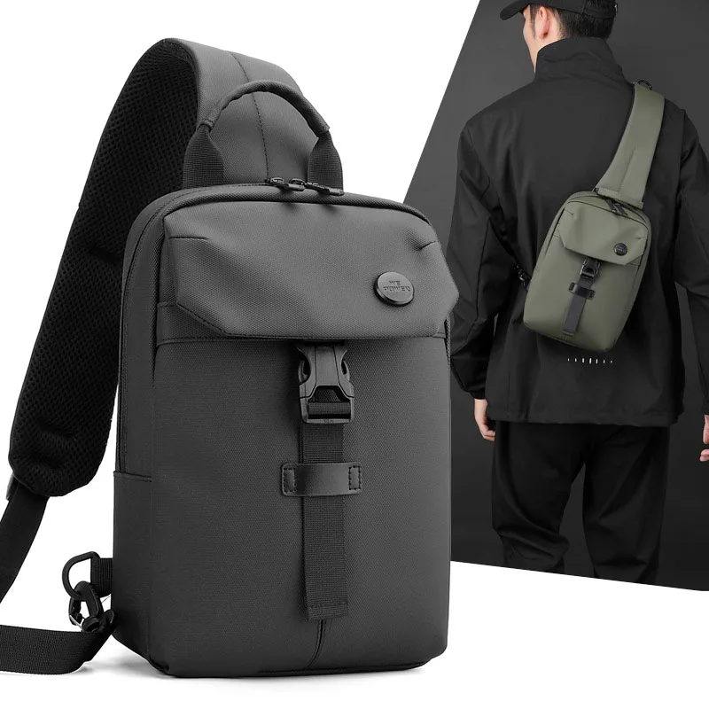 Ultra Thin Waterproof TOP Nylon Men's Crossbody Chest Bag Large Capacity Shoulder Bag Stylish Minimalist Practical Pack
Ultra Thin Waterproof TOP Nylon Men's Crossbody Chest Bag Large Capacity Shoulder Bag Stylish Minimalist Practical Pack