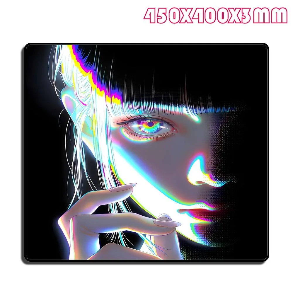 Anime Girl Large Mouse Pad, Non-slip Stitched Edge Desk Mat, Psychedelic Art Gaming Keyboard Pad for Gamer Office
Anime Girl Large Mouse Pad, Non-slip Stitched Edge Desk Mat, Psychedelic Art Gaming Keyboard Pad for Gamer Office
