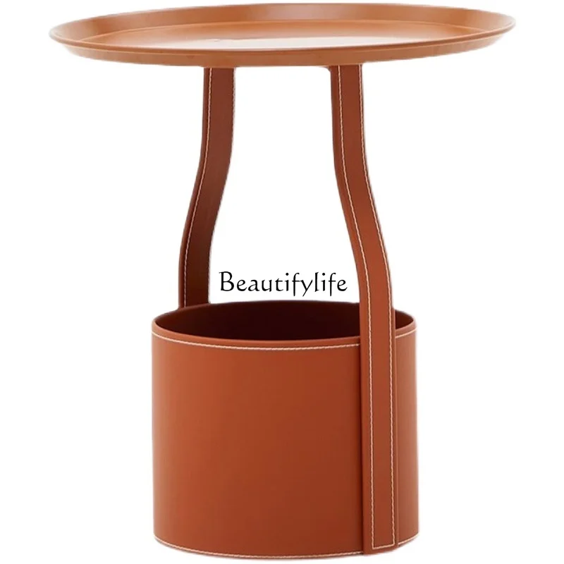 Italian minimalist art bedside small round table light luxury balcony side table Nordic sofa corner table
Italian minimalist art bedside small round table light luxury balcony side table Nordic sofa corner table