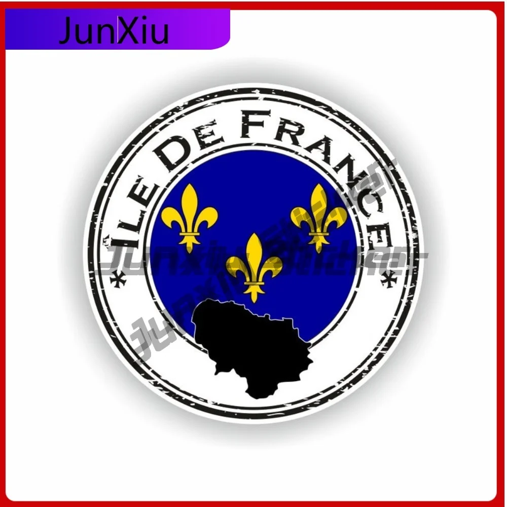 Ile-de-France France Seal Sticker Round Flag Personalized Vinyl Decal Waterproof Decor for SUV Window Motorcycle Bumper
Ile-de-France France Seal Sticker Round Flag Personalized Vinyl Decal Waterproof Decor for SUV Window Motorcycle Bumper