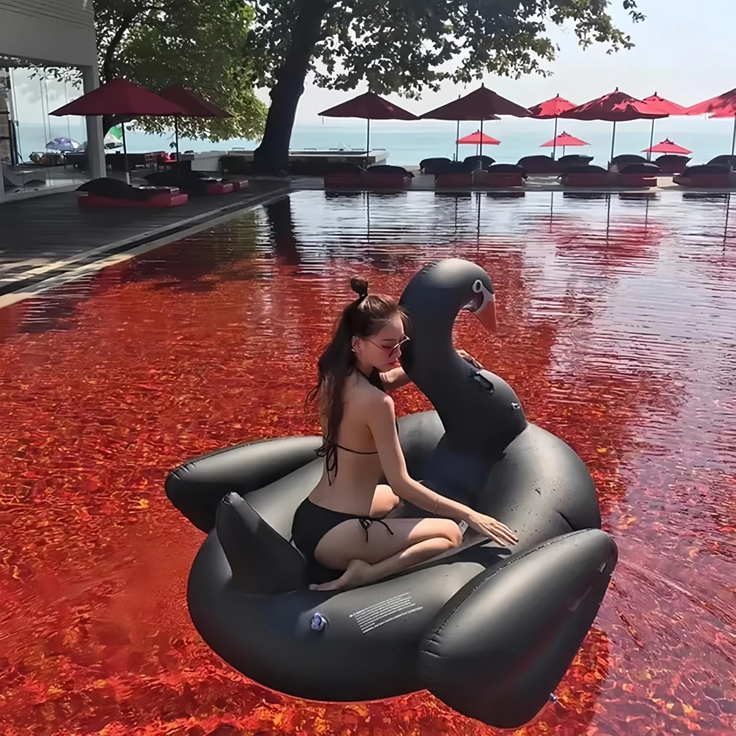 Summer New Swimming Pool Water Toys Water Party Floating Bed Giant PVC Inflatable Swan Floating Row Floating Raft Air Mattres
Summer New Swimming Pool Water Toys Water Party Floating Bed Giant PVC Inflatable Swan Floating Row Floating Raft Air Mattres
