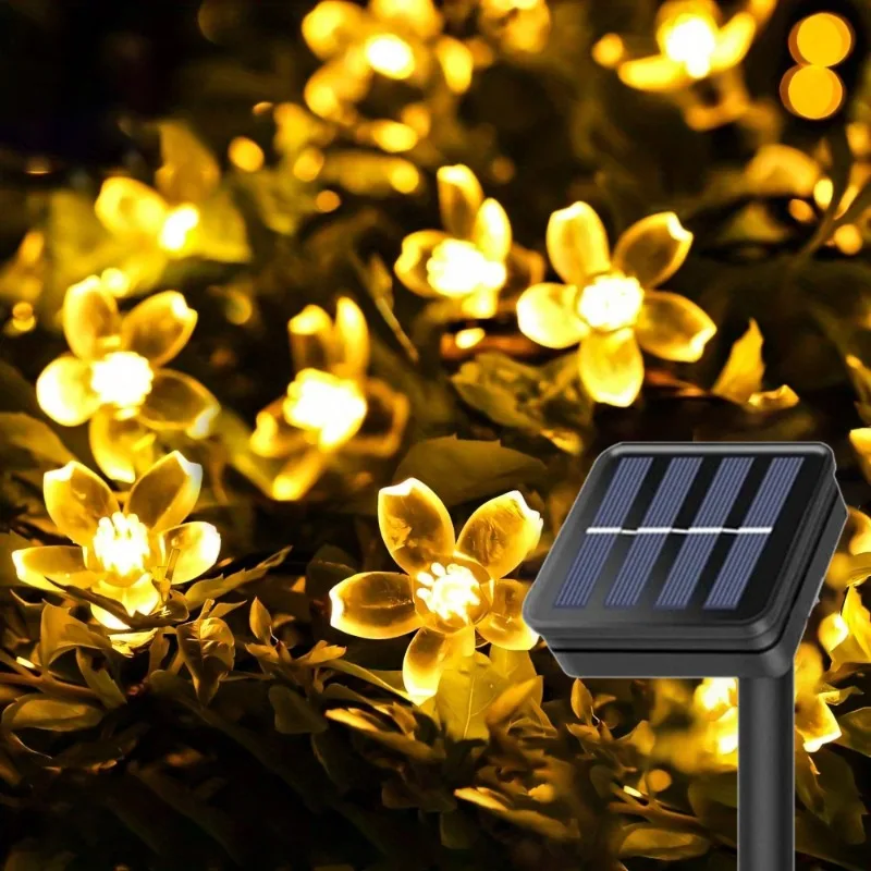 Festoon LED Solar Power Cherry Blossom Light String 5/7/12m Wedding Fairy Garland Outdoor Patio Holiday Ramadan Room Decoration
Festoon LED Solar Power Cherry Blossom Light String 5/7/12m Wedding Fairy Garland Outdoor Patio Holiday Ramadan Room Decoration