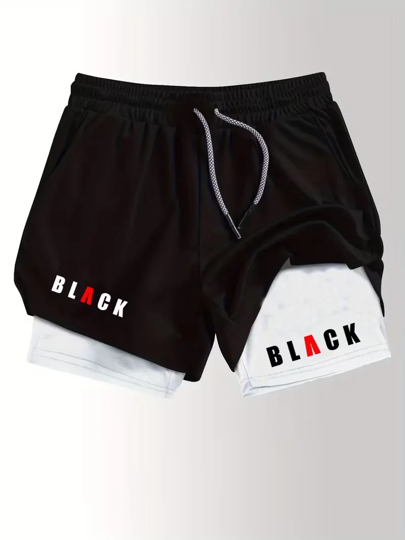 Men's fashionable sports shorts quick drying 2-in-1 multifunctional fitness pants suitable for casual fashion outdoor gym summer
Men's fashionable sports shorts quick drying 2-in-1 multifunctional fitness pants suitable for casual fashion outdoor gym summer