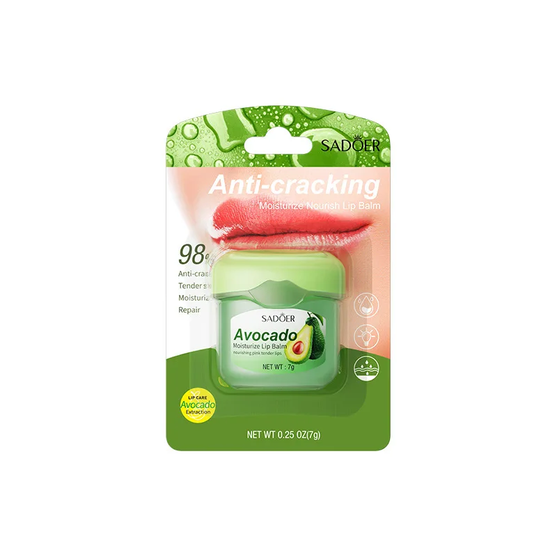 Honey Avocado Moisturizing Balm Base Hydrating Natural Plant Anti-Cracking Lip Care Lipstick Lighten Lip Lines Wholesale
Honey Avocado Moisturizing Balm Base Hydrating Natural Plant Anti-Cracking Lip Care Lipstick Lighten Lip Lines Wholesale