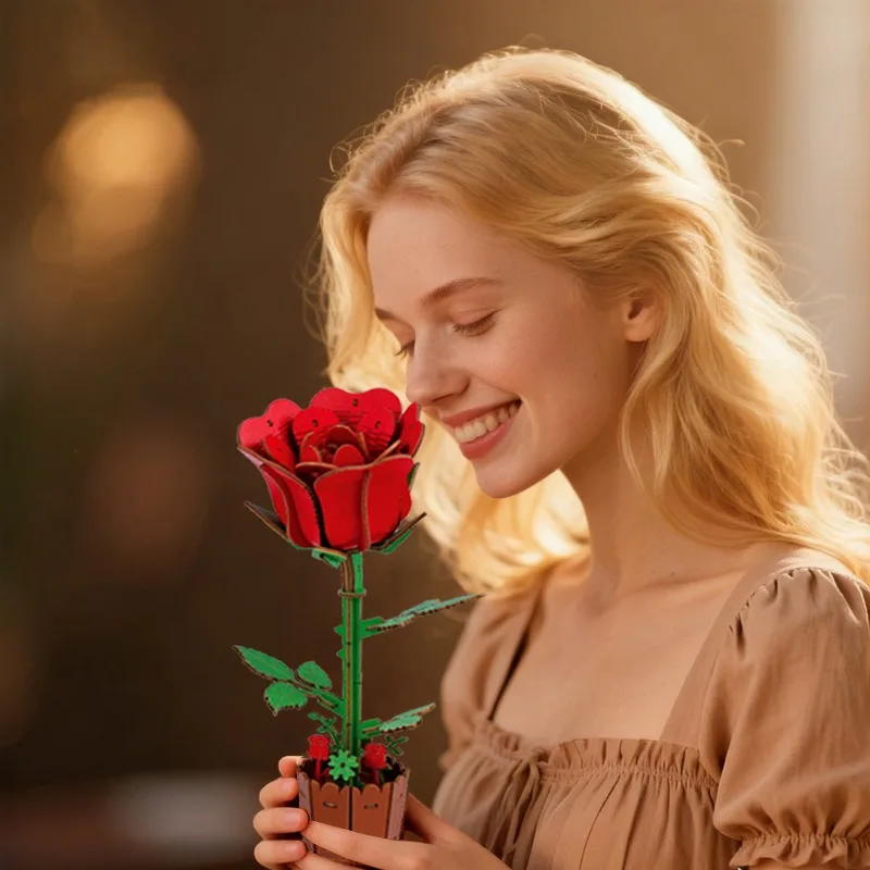 Wooden 3D FLOWER ROSE SUNFLOWER CARNATION DAISY DIY Handmade Wood Art Flower Puzzle All English Packaging
Wooden 3D FLOWER ROSE SUNFLOWER CARNATION DAISY DIY Handmade Wood Art Flower Puzzle All English Packaging