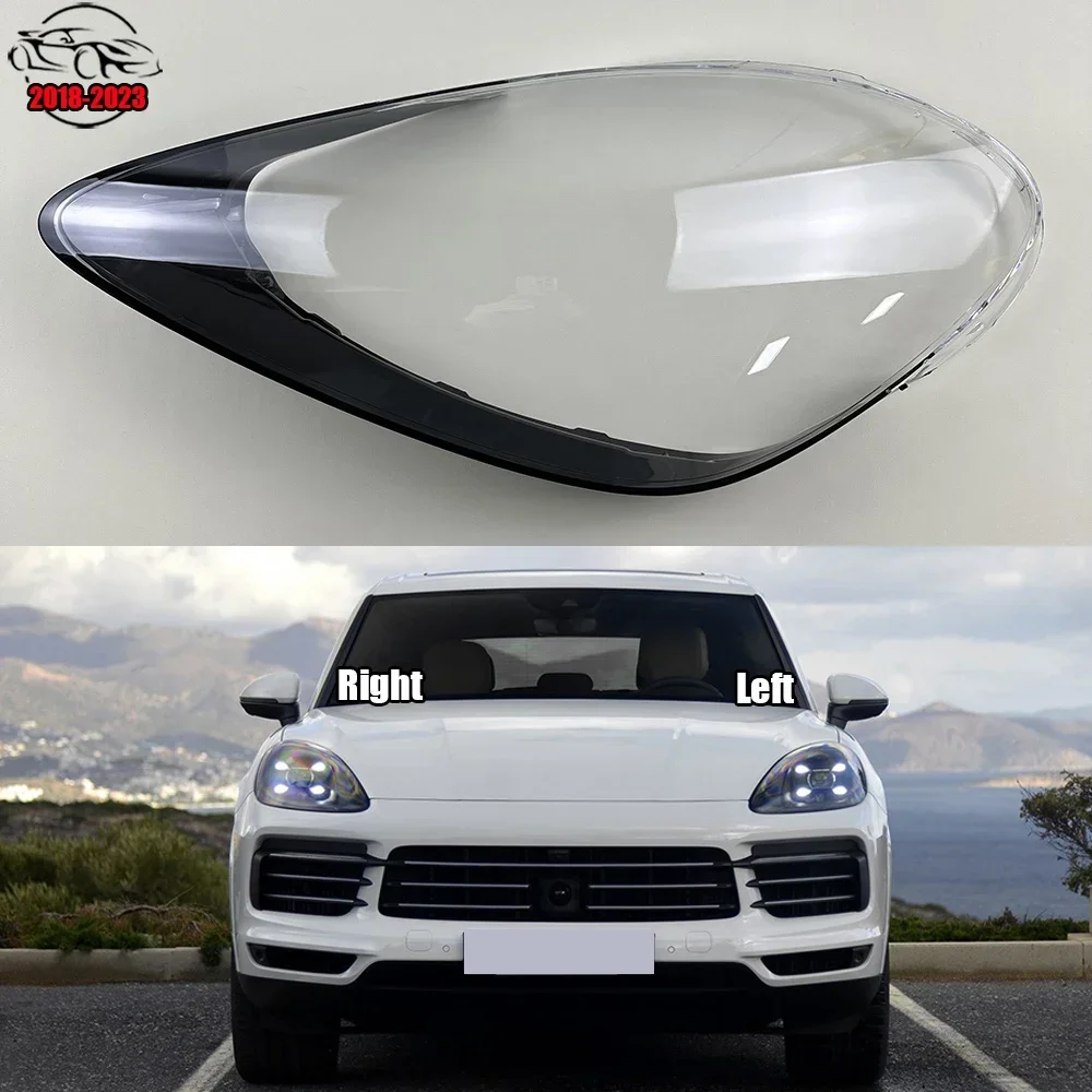 For Porsche Cayenne 2018-2023 Headlight Cover Headlamp Lamp Shell Lampshade Transparent Shade Replace Original Lens Plexiglass
For Porsche Cayenne 2018-2023 Headlight Cover Headlamp Lamp Shell Lampshade Transparent Shade Replace Original Lens Plexiglass