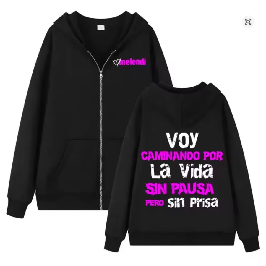Melendi Caminando Por La Vida Graphic Zipper Hoodies Men High Quality Zip Up Sweatshirt Fashion Hip Hop Long Sleeve Jacket Coats
Melendi Caminando Por La Vida Graphic Zipper Hoodies Men High Quality Zip Up Sweatshirt Fashion Hip Hop Long Sleeve Jacket Coats