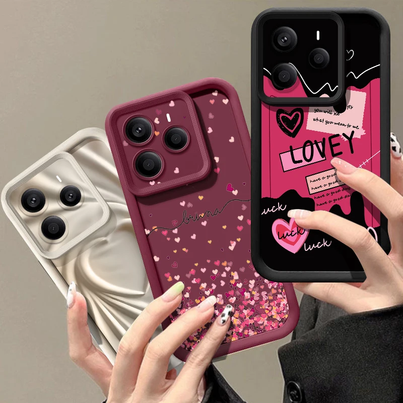 Love Heart Patterned TPU Phone Case For Xiaomi Redmi Note 15 14 13 Pro Plus Redmi Note 15 14 13 12 Pro 4G 5G Soft Silicone Cover
Love Heart Patterned TPU Phone Case For Xiaomi Redmi Note 15 14 13 Pro Plus Redmi Note 15 14 13 12 Pro 4G 5G Soft Silicone Cover