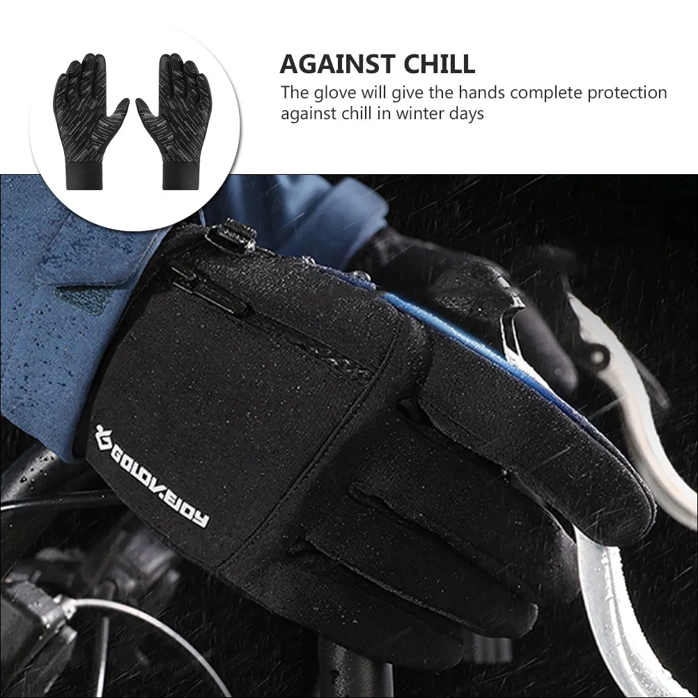 Warm Winter Gloves PU Nylon Touch Screen Cycling Riding Cold Protection Heated Exercise Proper Size Fits Hands
Warm Winter Gloves PU Nylon Touch Screen Cycling Riding Cold Protection Heated Exercise Proper Size Fits Hands