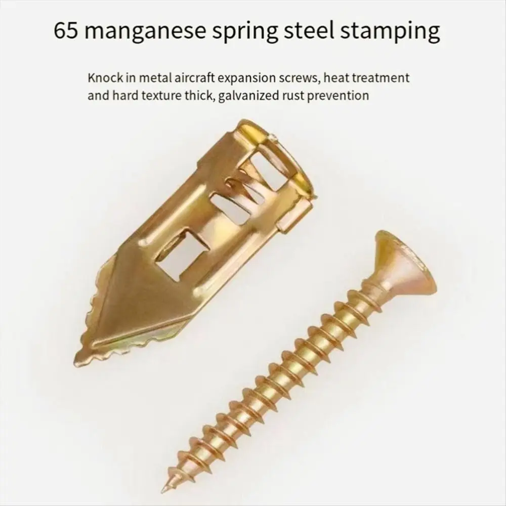 100set Self-Drilling Gypsum Board Expansion Screws Quick Breakthrough Strong and Reliable Screw Set Heavy Duty
100set Self-Drilling Gypsum Board Expansion Screws Quick Breakthrough Strong and Reliable Screw Set Heavy Duty
