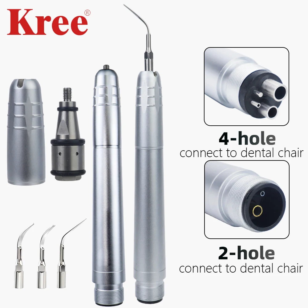Dental Ultrasonic Air Perio Scaler Handpiece Hygienist 2/4 Hole with 3 Tips Tooth Cleaner Air scaler dentistry tools
Dental Ultrasonic Air Perio Scaler Handpiece Hygienist 2/4 Hole with 3 Tips Tooth Cleaner Air scaler dentistry tools