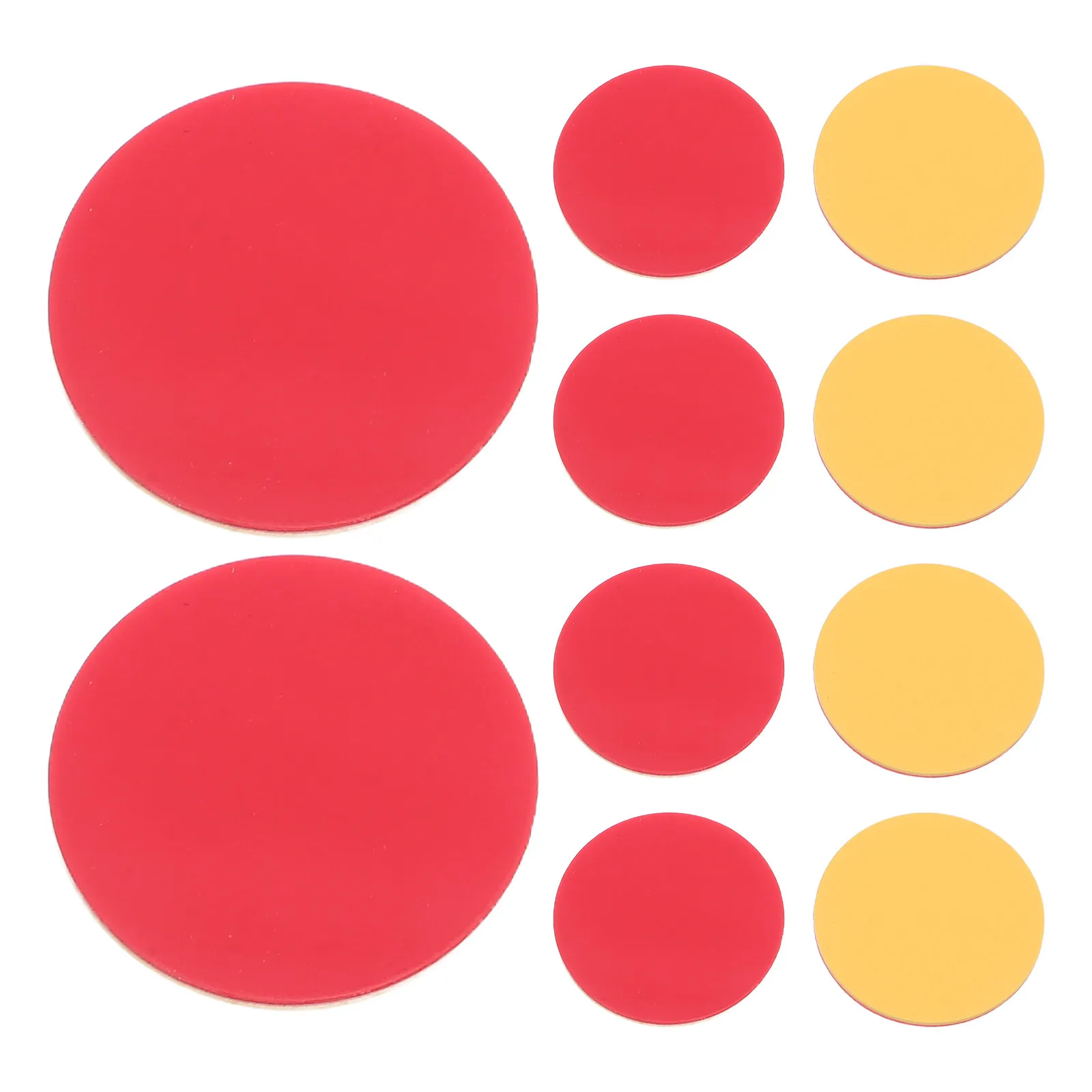 100Pcs Plastic Two-Color Counters Red Yellow Lightweight Double Sided Chips Educational Math Manipulatives for Classroom
100Pcs Plastic Two-Color Counters Red Yellow Lightweight Double Sided Chips Educational Math Manipulatives for Classroom