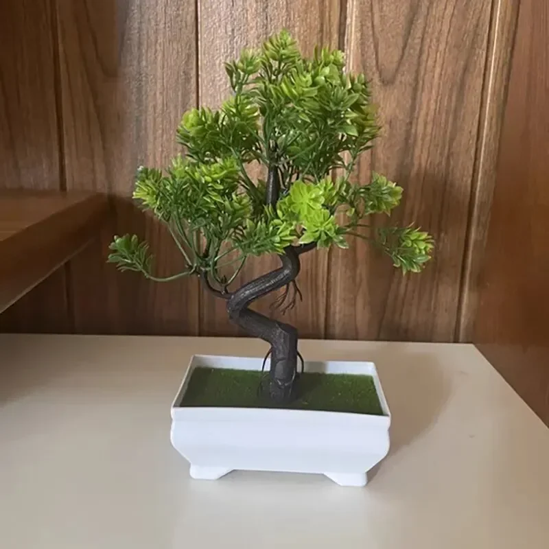Garden Arrangement Ornaments Plastic Plants Bonsai Small Tree Pot Fake Plant Potted Flower Home Room Table Decoration
Garden Arrangement Ornaments Plastic Plants Bonsai Small Tree Pot Fake Plant Potted Flower Home Room Table Decoration