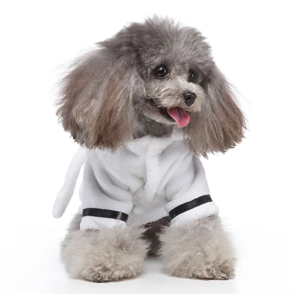 Pet Bathrobe Dog Clothes Polyester Bath Towel Supple Durable Puppy Robe Fashion Indoor Wear Play Bath Clothes Pet
Pet Bathrobe Dog Clothes Polyester Bath Towel Supple Durable Puppy Robe Fashion Indoor Wear Play Bath Clothes Pet