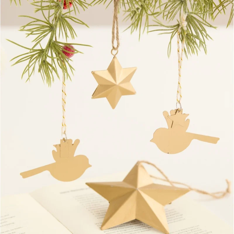1/3Pcs Antique Bronze Pentagram Bell String Hanging Christmas Decoration Bird Christmas Tree Dress Up Hanging Decoration
1/3Pcs Antique Bronze Pentagram Bell String Hanging Christmas Decoration Bird Christmas Tree Dress Up Hanging Decoration
