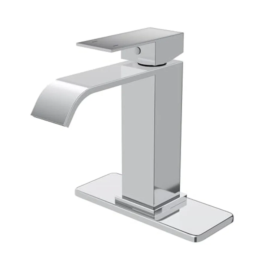 Bathroom Faucets, Modern Waterfall Bathroom Faucet, Single Handle 1 or 3 Hole Bathroom Sink Faucet, RV Mixer Tap Vanity Faucet
Bathroom Faucets, Modern Waterfall Bathroom Faucet, Single Handle 1 or 3 Hole Bathroom Sink Faucet, RV Mixer Tap Vanity Faucet