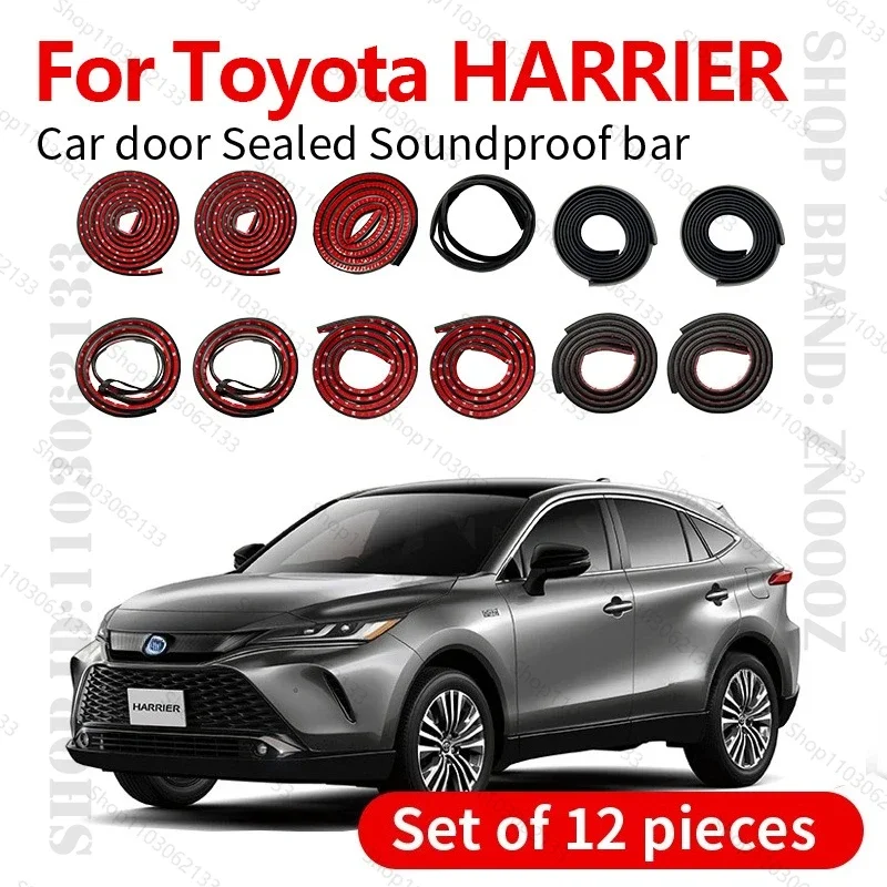 For Toyota HARRIER Car Door Seal Strip Rubber Double Layer Sealing Protector Soundproof Strip Dustproof Seal Strip 12 PCS Set
For Toyota HARRIER Car Door Seal Strip Rubber Double Layer Sealing Protector Soundproof Strip Dustproof Seal Strip 12 PCS Set