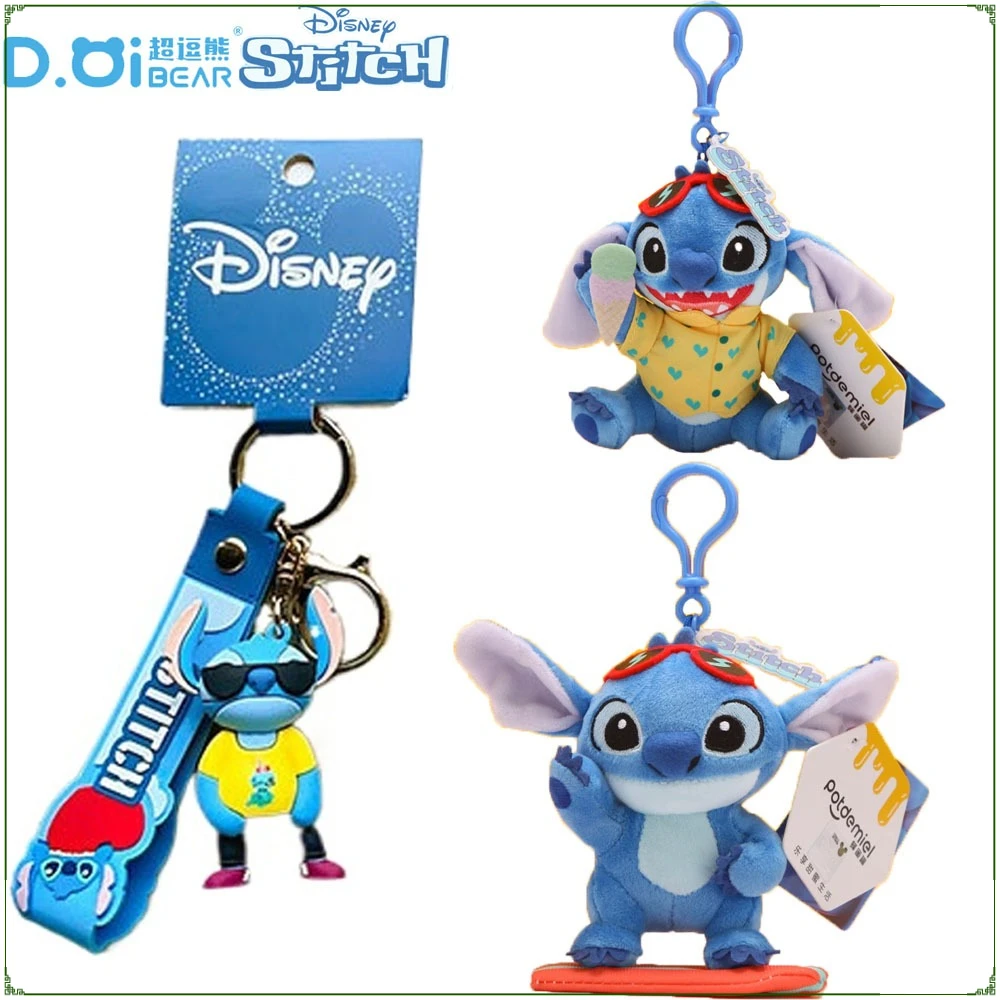 Official Stitch Colorful Series Keychains Fashion Trend Bag Pendant Keyrings Decorative Accessories Boys Girls Gifts Hot Sales
Official Stitch Colorful Series Keychains Fashion Trend Bag Pendant Keyrings Decorative Accessories Boys Girls Gifts Hot Sales