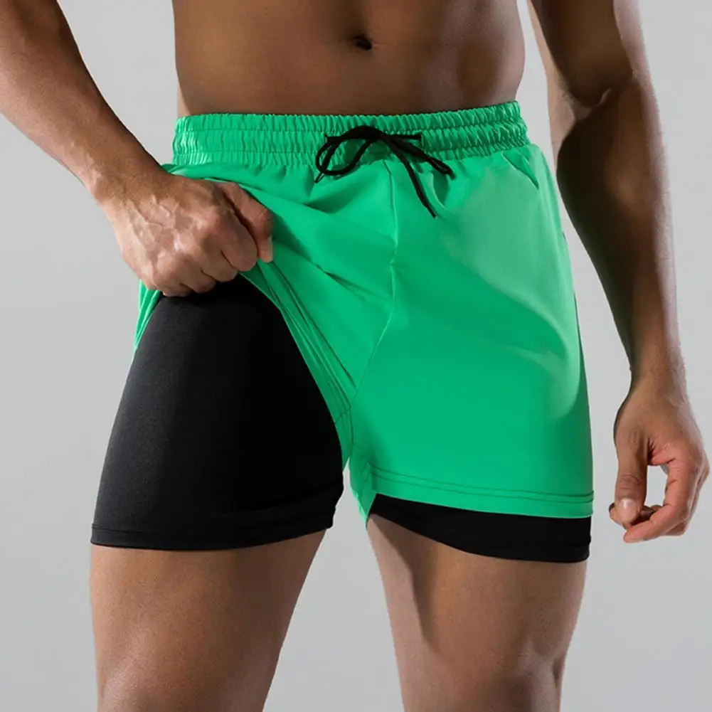 Quick-drying Swim Shorts Quick-drying Double-layered Men's Swim Trunks with Drawstring Elastic Waist for Surfing Hot Spring
Quick-drying Swim Shorts Quick-drying Double-layered Men's Swim Trunks with Drawstring Elastic Waist for Surfing Hot Spring