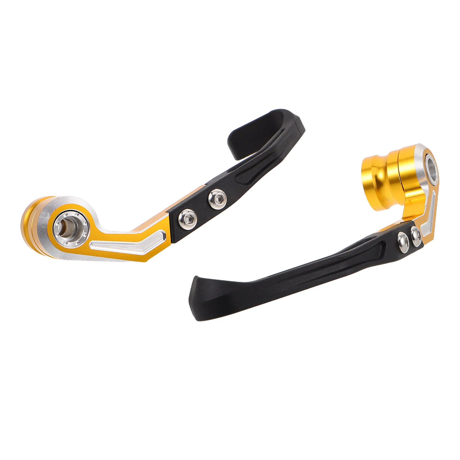 1 пара мотоциклетных защитных чехлов для рук из алюминиевого сплава, защитный чехол для руля, защита рычага тормозной муфты, универсальный, подходит для Ninja400 
1 пара мотоциклетных защитных чехлов для рук из алюминиевого сплава, защитный чехол для руля, защита рычага тормозной муфты, универсальный, подходит для Ninja400