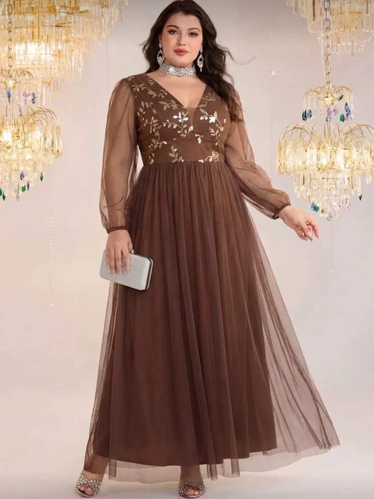 XL-3XL Plus Size Clothes Sequin Dresses Women Robes Summer Long Sleeve Street Style Casual 3XL Big Size Maxi Dress Oversized
XL-3XL Plus Size Clothes Sequin Dresses Women Robes Summer Long Sleeve Street Style Casual 3XL Big Size Maxi Dress Oversized