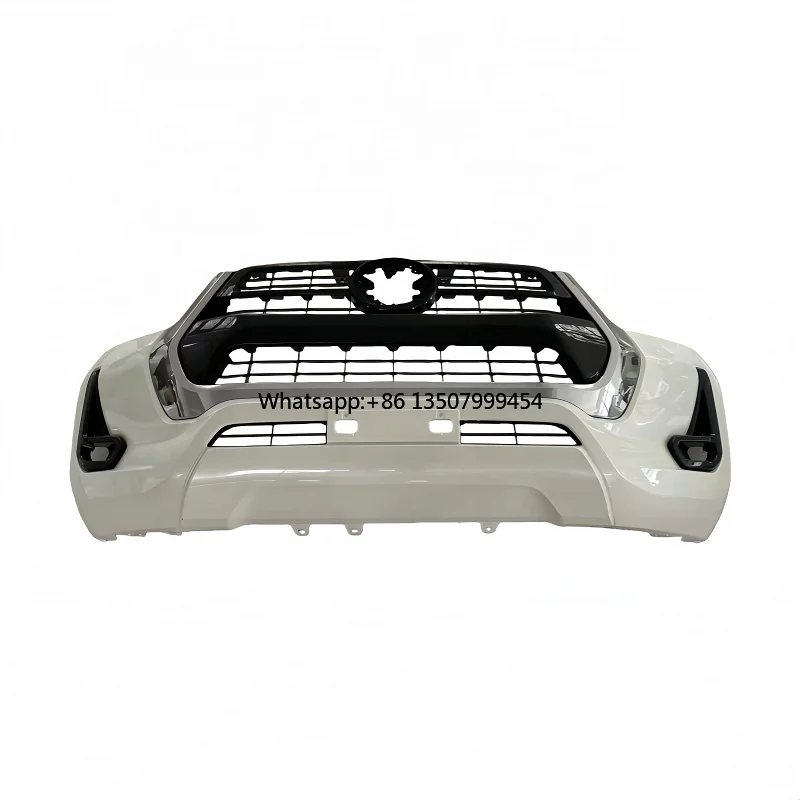 Revo Accessories Front Bumper Body Kit Radiator Grille Car Front Bumper Cover Face Lift Without Color for Toyota Hilux Revo 2021
Revo Accessories Front Bumper Body Kit Radiator Grille Car Front Bumper Cover Face Lift Without Color for Toyota Hilux Revo 2021