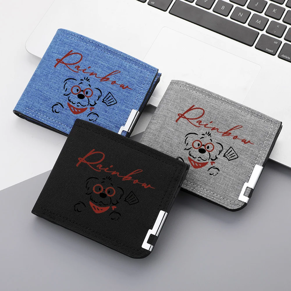 Fashionable Casual Men's Canvas Short-style Folding Wallet with Metal Edges and Multiple Card Slots for Credit Cards.
Fashionable Casual Men's Canvas Short-style Folding Wallet with Metal Edges and Multiple Card Slots for Credit Cards.