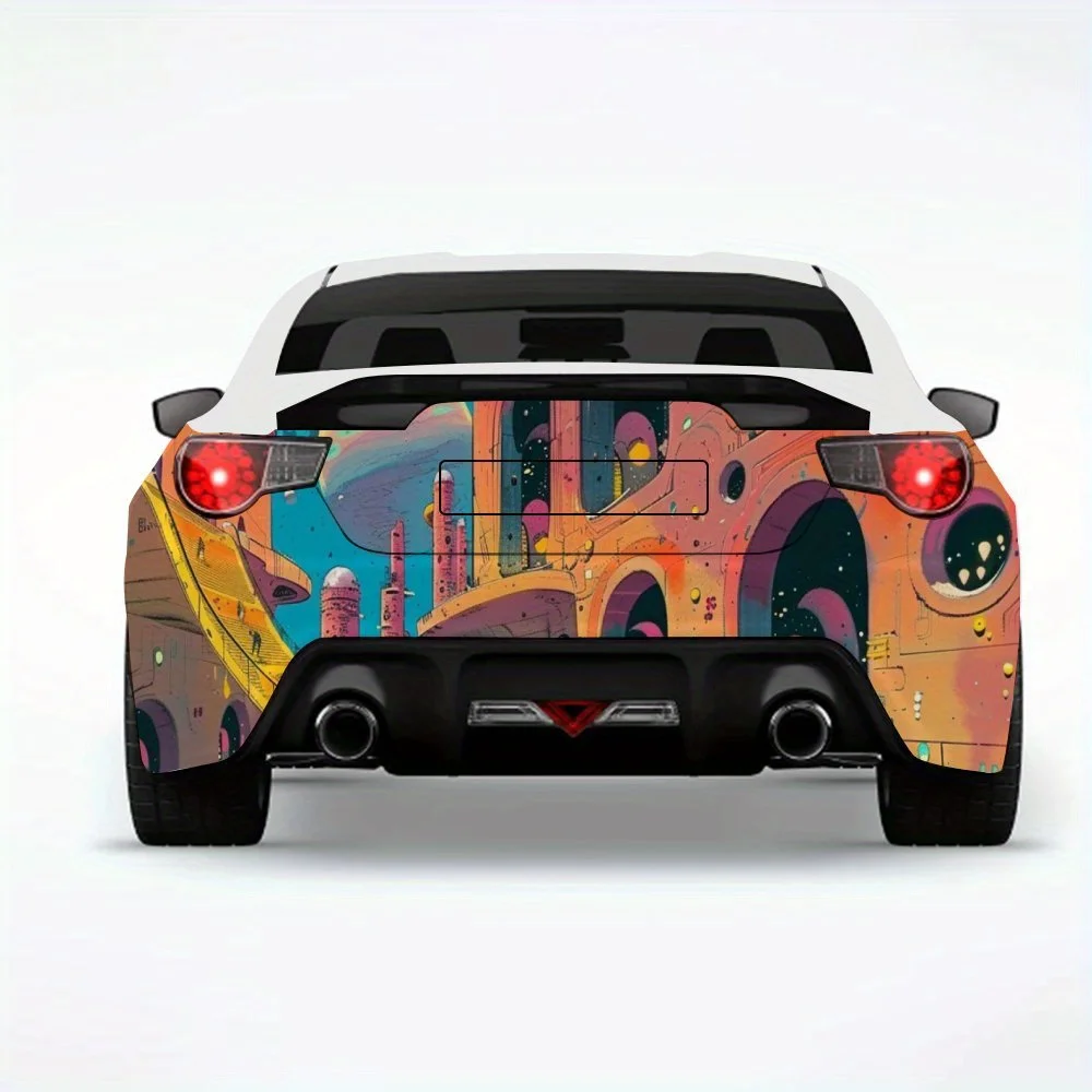 Future City Fantasy Car StickerVinyl Decal for Car Rear, Waterproof Self-Adhesive Vinyl Stickers for Vehicle Tail & Bumper, Deco
Future City Fantasy Car StickerVinyl Decal for Car Rear, Waterproof Self-Adhesive Vinyl Stickers for Vehicle Tail & Bumper, Deco