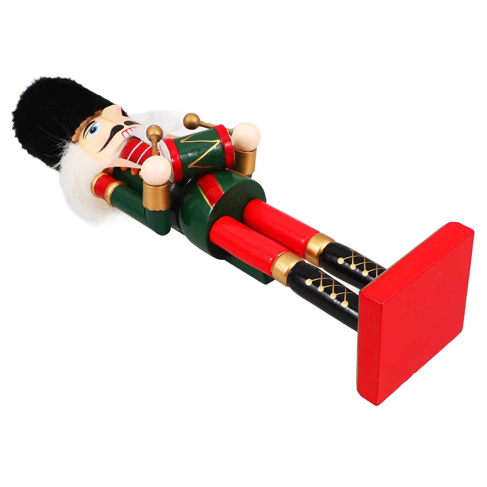 Wooden Nutcracker Ornament Christmas Gift Traditional Xmas Decor Desktop Soldier Figurine Hand Painted Holiday Puppet
Wooden Nutcracker Ornament Christmas Gift Traditional Xmas Decor Desktop Soldier Figurine Hand Painted Holiday Puppet