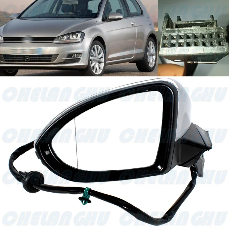For VW Golf 7 MK7 2013 2014 2015 2016 2017 2018 2019 2020 Left Side 13 Pins Silvery Painted Memory Power Fold Mirror Assembly
For VW Golf 7 MK7 2013 2014 2015 2016 2017 2018 2019 2020 Left Side 13 Pins Silvery Painted Memory Power Fold Mirror Assembly