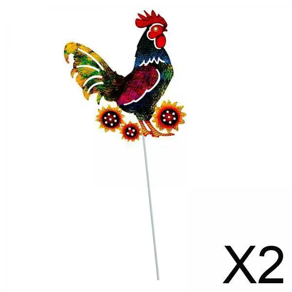 2x 17in Rooster Animal Stakes,Chicken Silhouette Yard Art,Standing Sculpture Statue for Outdoor Yard Backyard Lawn Ornaments
2x 17in Rooster Animal Stakes,Chicken Silhouette Yard Art,Standing Sculpture Statue for Outdoor Yard Backyard Lawn Ornaments