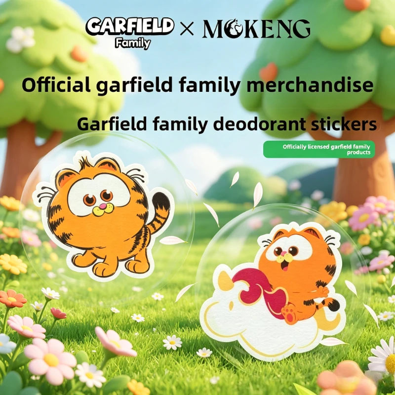 Garfield cartoon cute deodorant sticker kawaii home kitchen bathroom self-adhesive scented sticker anime merchandise wholesale
Garfield cartoon cute deodorant sticker kawaii home kitchen bathroom self-adhesive scented sticker anime merchandise wholesale