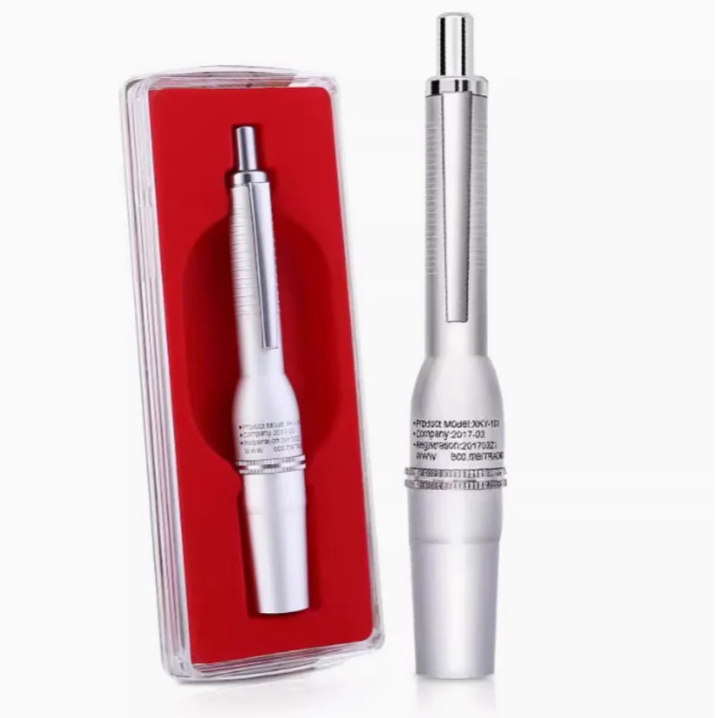 Three-tip blood collection pen needling blood needle cupping medical three-angled needle bloodletting pen blood purging device
Three-tip blood collection pen needling blood needle cupping medical three-angled needle bloodletting pen blood purging device