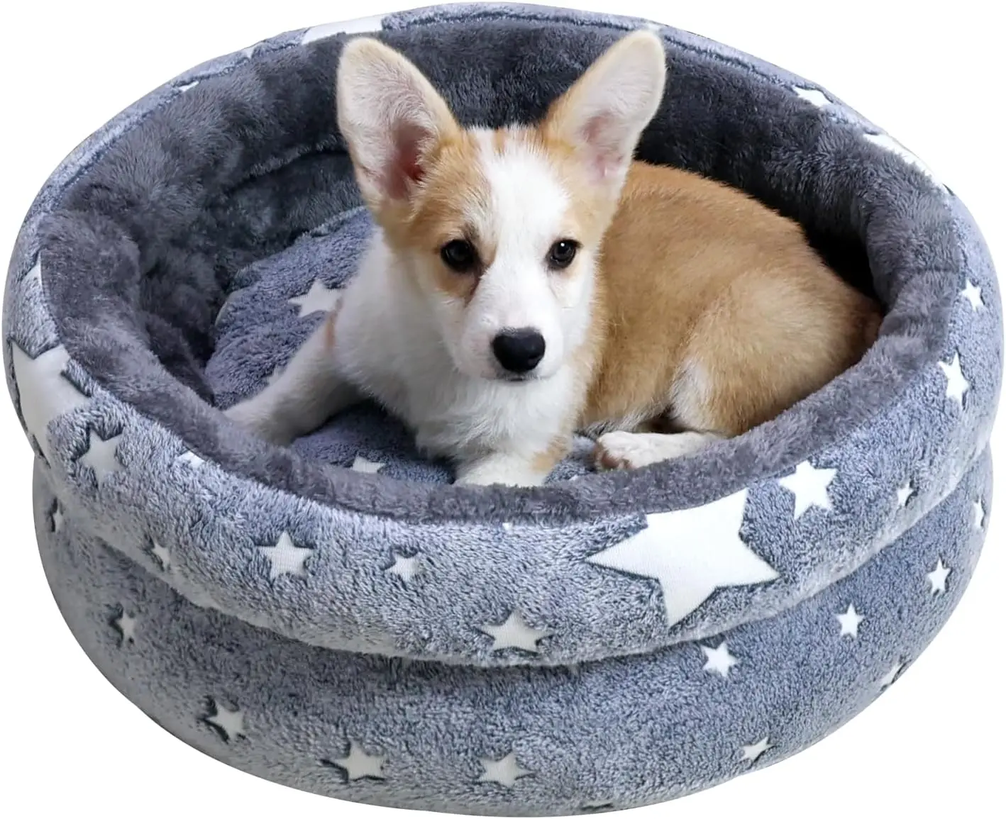 Cat Bed, Washable Cat Bed for Indoor Cats, Soft Plush Faux Fur Dog Bed, Round Pet Bed for Puppy and Kitten
Cat Bed, Washable Cat Bed for Indoor Cats, Soft Plush Faux Fur Dog Bed, Round Pet Bed for Puppy and Kitten