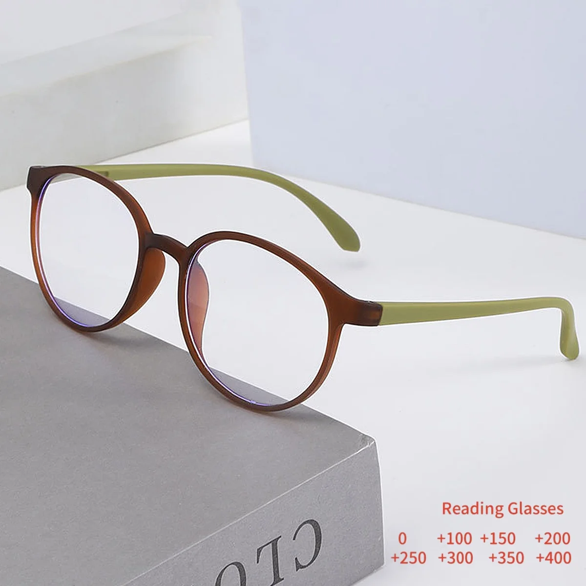 New Retro Round Reading Glasses Anti-Blue Ray 100/150/200/250/300/350/400 Degrees for Men and Women
New Retro Round Reading Glasses Anti-Blue Ray 100/150/200/250/300/350/400 Degrees for Men and Women