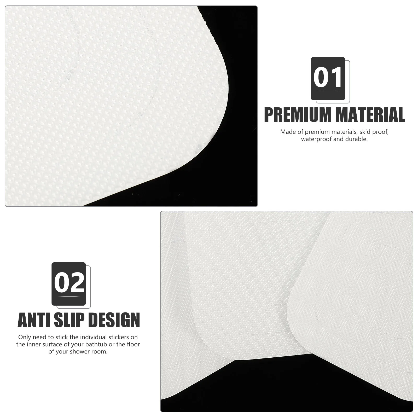 24Pcs Square Bathtub Sticker Non-Slip Bathroom Anti-Slip Decal Waterproof Kids Safety Bathroom Anti-Slip Sticker 
24Pcs Square Bathtub Sticker Non-Slip Bathroom Anti-Slip Decal Waterproof Kids Safety Bathroom Anti-Slip Sticker