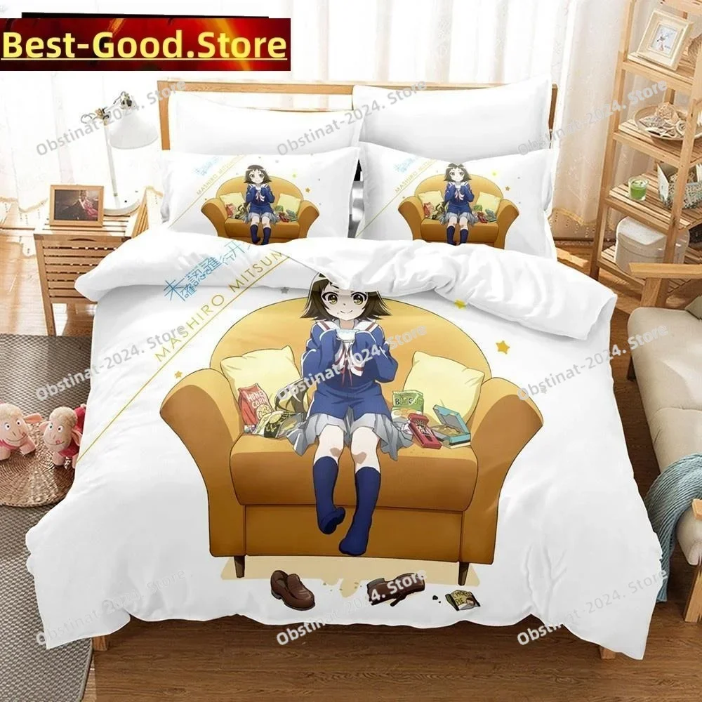 Engaged to the Unidentified Anime Bedding Set Print single Comforter Quilt Duvet Cover Pillow Case 3 Pieces Sets Kids Adult Size
Engaged to the Unidentified Anime Bedding Set Print single Comforter Quilt Duvet Cover Pillow Case 3 Pieces Sets Kids Adult Size