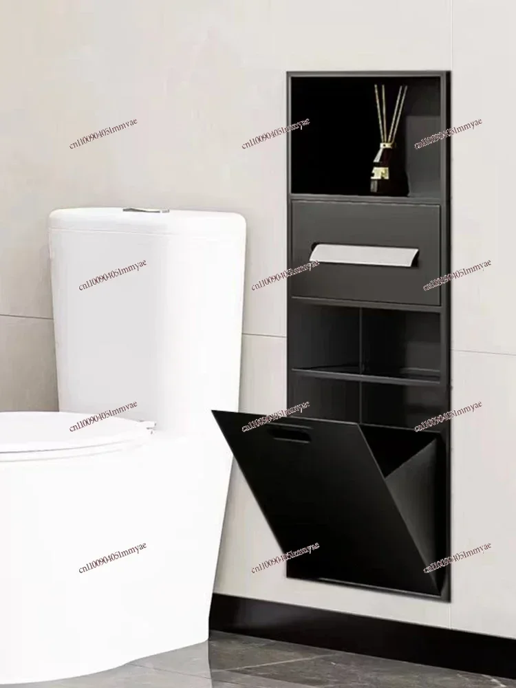 Customized Stainless Steel Niche Embedded Toilet Bin Bathroom Embedded Metal Steel Plate Niche Cabinet Finished Product
Customized Stainless Steel Niche Embedded Toilet Bin Bathroom Embedded Metal Steel Plate Niche Cabinet Finished Product