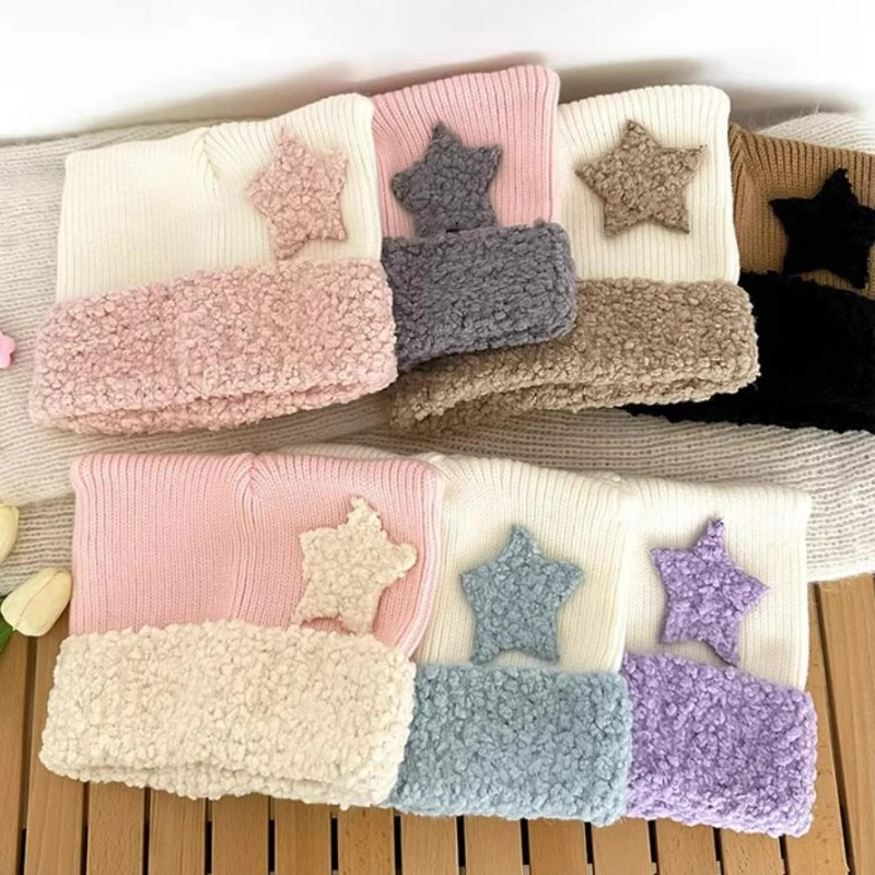 New Japanese Beanie Hat Ins Little Devil Striped Knitted Wool Cap Autumn Winter Cute Star Cat Ears Pointed Pullover Women's Hats
New Japanese Beanie Hat Ins Little Devil Striped Knitted Wool Cap Autumn Winter Cute Star Cat Ears Pointed Pullover Women's Hats