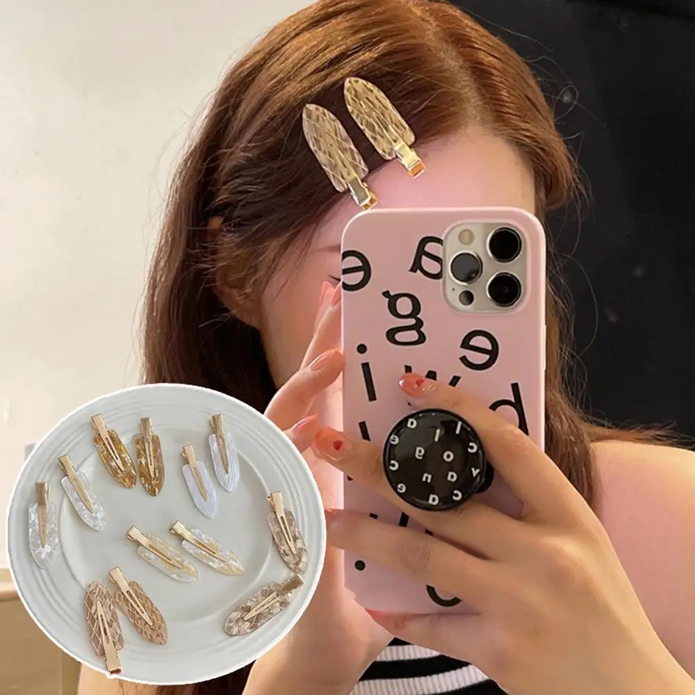 Traceless Bangs Clip Acetic Acid Seamless Hairpins 6PCS Acetate Hair Clips Side Clips Hair Accessories Colorful DIY Headwear
Traceless Bangs Clip Acetic Acid Seamless Hairpins 6PCS Acetate Hair Clips Side Clips Hair Accessories Colorful DIY Headwear