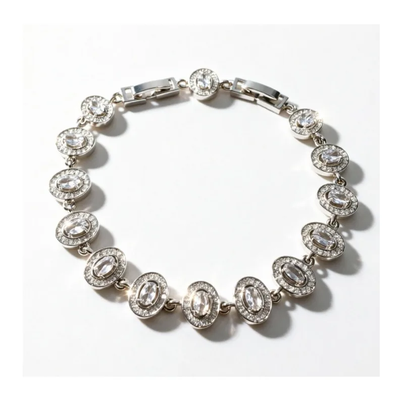 Korean Version of Fashion Fresh and Sweet Geometric Zircon Bracelet Women's Niche Versatile Internet Celebrity Accessories Exqui
Korean Version of Fashion Fresh and Sweet Geometric Zircon Bracelet Women's Niche Versatile Internet Celebrity Accessories Exqui