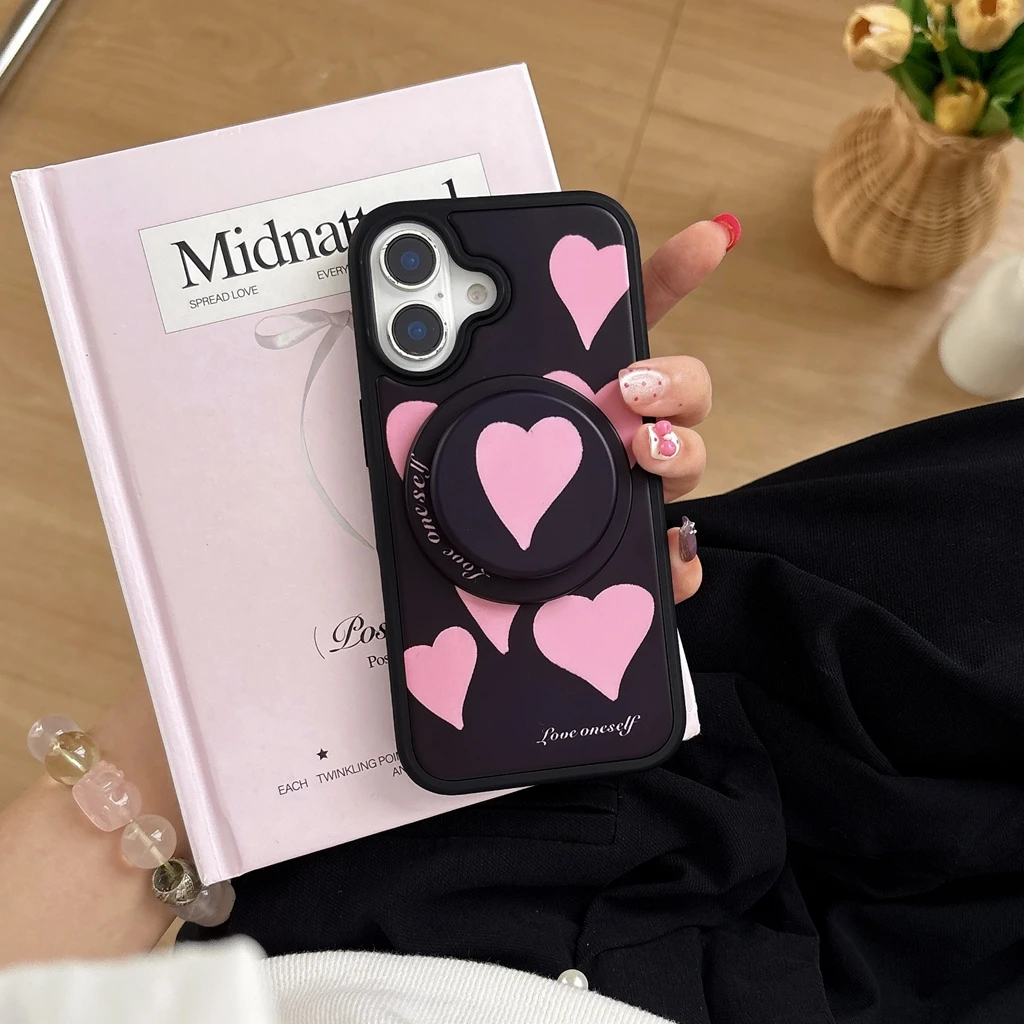 Модный милый крутой розовый чехол Love с держателем и магнитной беспроводной зарядкой для телефона iPhone 17, 16, 15, 14, 13 Pro Max 17Air
Модный милый крутой розовый чехол Love с держателем и магнитной беспроводной зарядкой для телефона iPhone 17, 16, 15, 14, 13 Pro Max 17Air