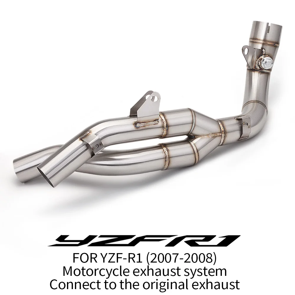 Мотоцикл YZF R1 2007-2008 Escape System Передняя модернизация выхлопной системы из нержавеющей стали для повышенной производительности
Мотоцикл YZF R1 2007-2008 Escape System Передняя модернизация выхлопной системы из нержавеющей стали для повышенной производительности