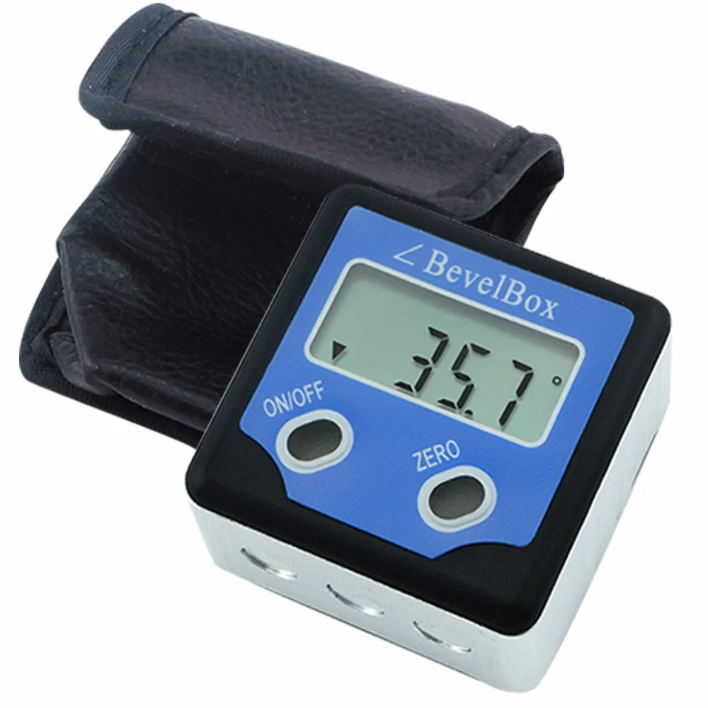 Digital Bevel Box Angle Finder Protractor with Magnetic Base Inclinometer Angle Measurement Tool
Digital Bevel Box Angle Finder Protractor with Magnetic Base Inclinometer Angle Measurement Tool